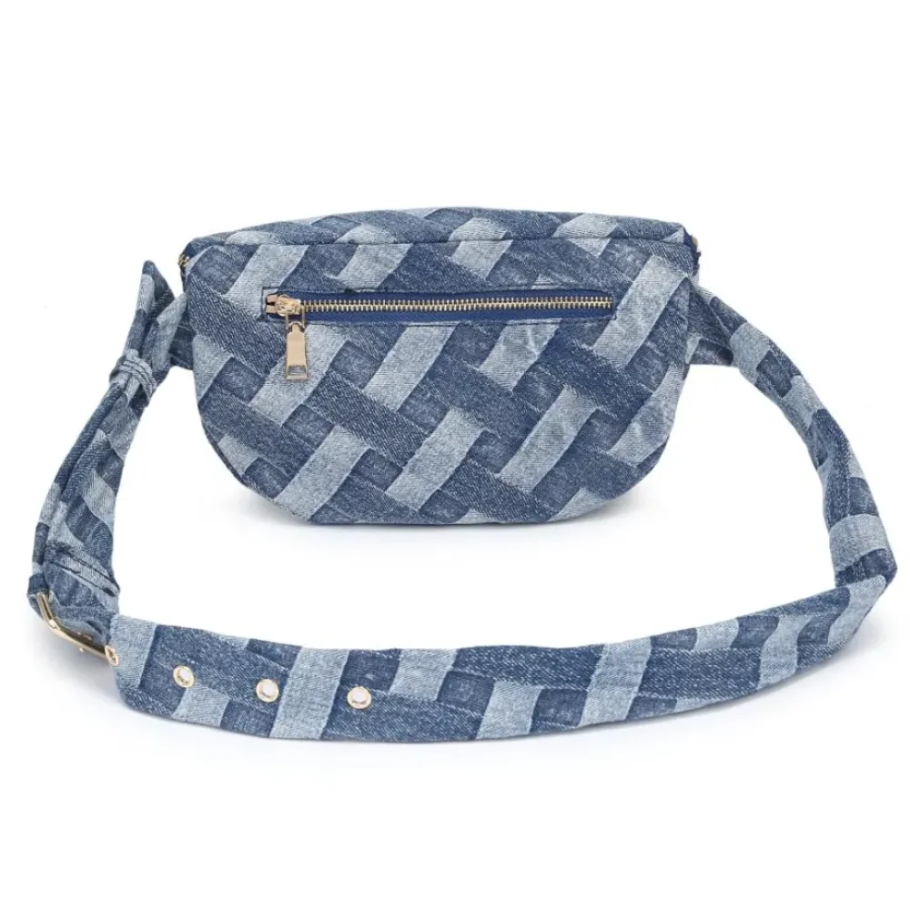 Belt Bags^Urban Expressions Leslie Belt Bag Denim