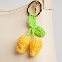 Bag Charms & Keychains^Urban Expressions Limoncello Keychain Charm Lemon