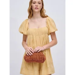 Clutches^Urban Expressions Lydia Clutch Tan