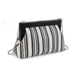 Clutches^Urban Expressions Margot Clutch BlackWhite