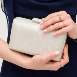 Clutches^Urban Expressions Maribel Evening Bag Ivory