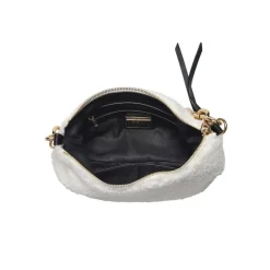 Shoulder Bags|Hobo^Urban Expressions Mesa - Sherpa Crossbody IvoryBlack