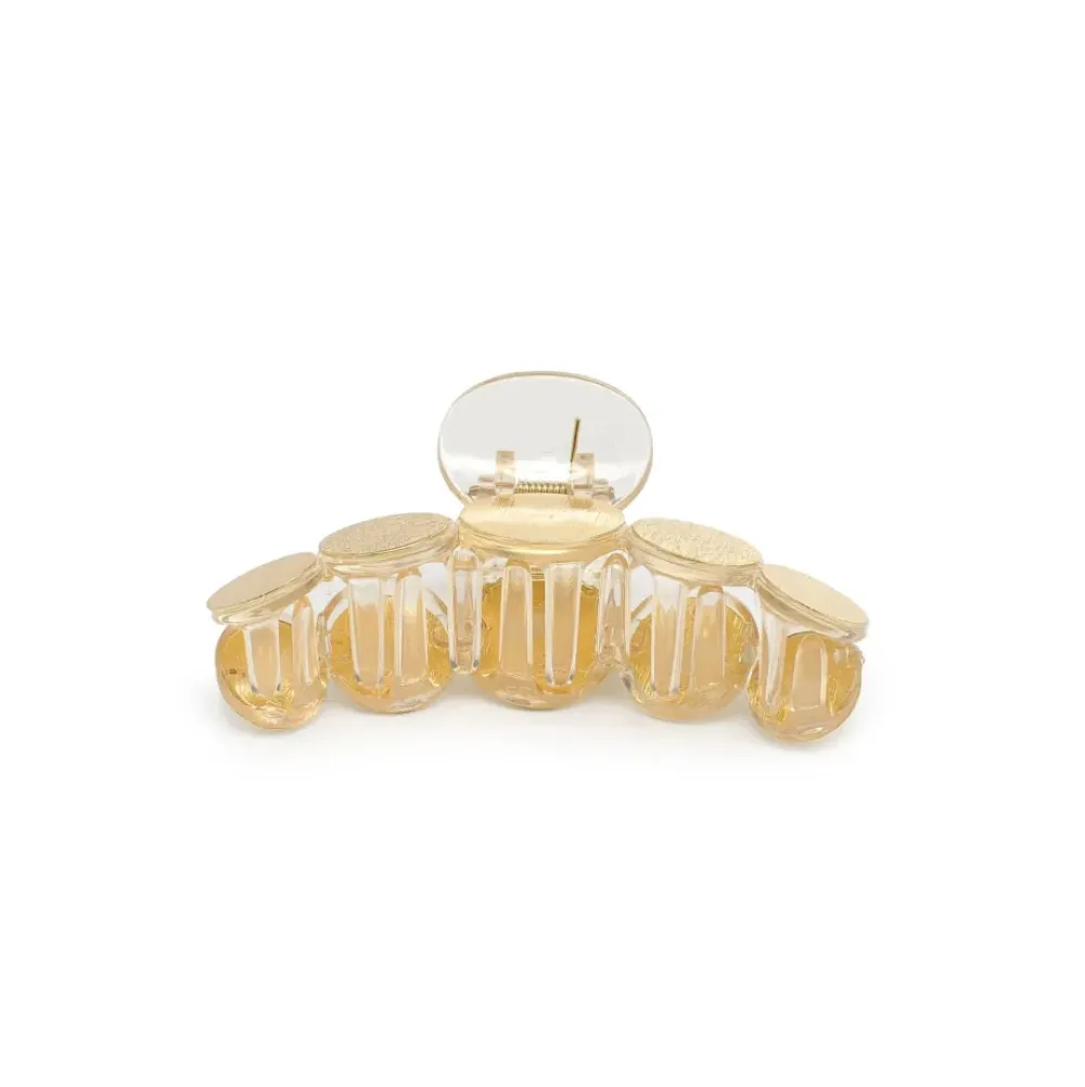 Hair Clips & Claws^Urban Expressions Metallic Disc Plated Hair Claw - 2 Pack Hair Claw