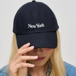 Hats^Urban Expressions New York Embroidered Hat Baseball Cap Navy