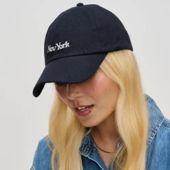 Hats^Urban Expressions New York Embroidered Hat Baseball Cap Navy