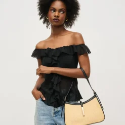 Shoulder Bags|Hobo^Urban Expressions Percy Hobo NaturalBlack