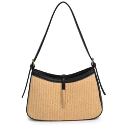 Shoulder Bags|Hobo^Urban Expressions Percy Hobo NaturalBlack