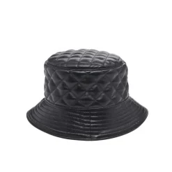 Hats^Urban Expressions Quilted Vegan Leather Bucket Hat Bucket Hat