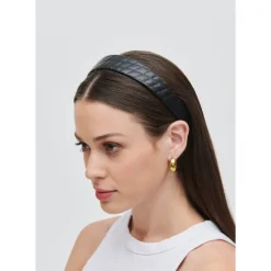Headbands & Scrunchies^Urban Expressions Quilted Vegan Leather Headband Headband