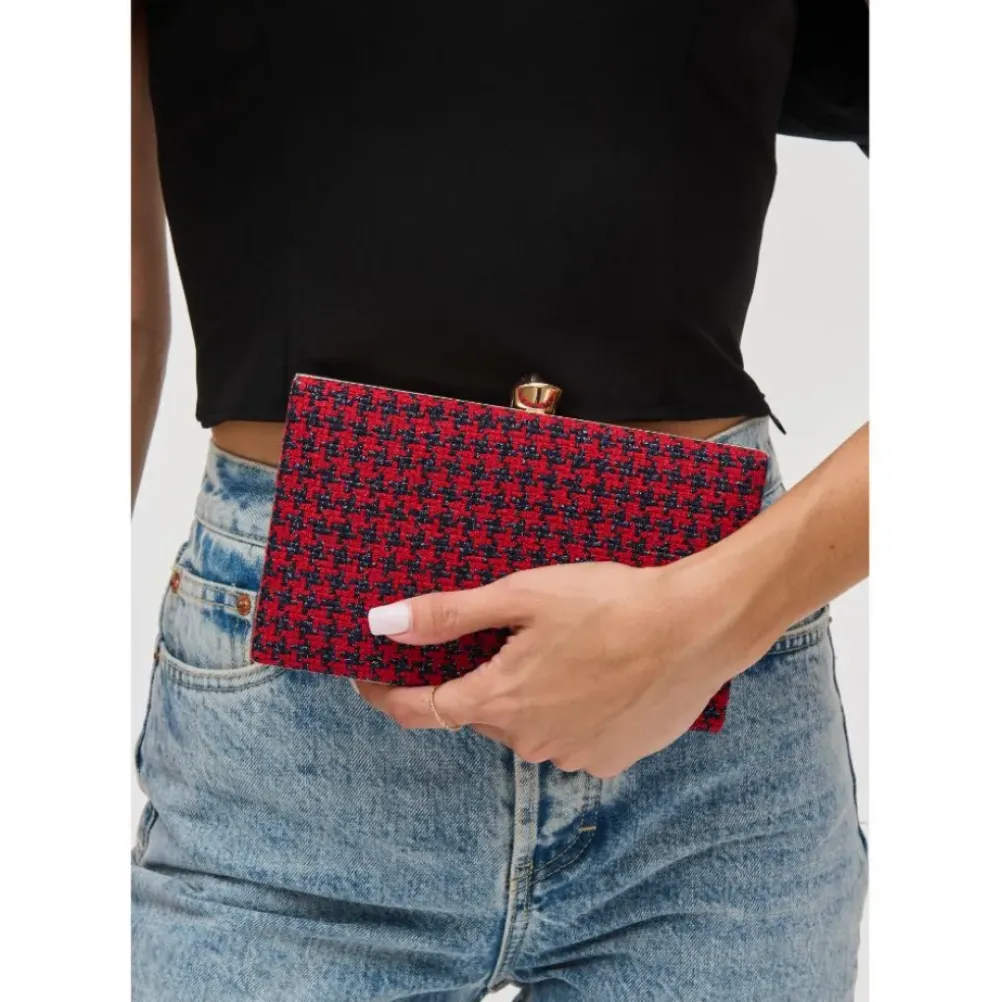 Clutches^Urban Expressions Rosa Evening Bag Red