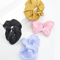 Headbands & Scrunchies^Urban Expressions Scrunchie - Assorted 4 Pack Scrunchie