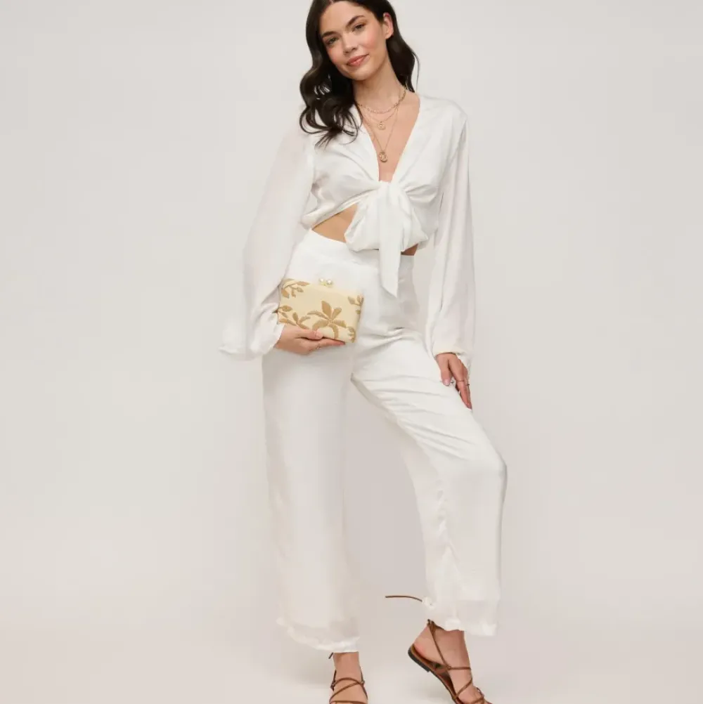 Clutches^Urban Expressions Seaside Chic Evening Bag Natural