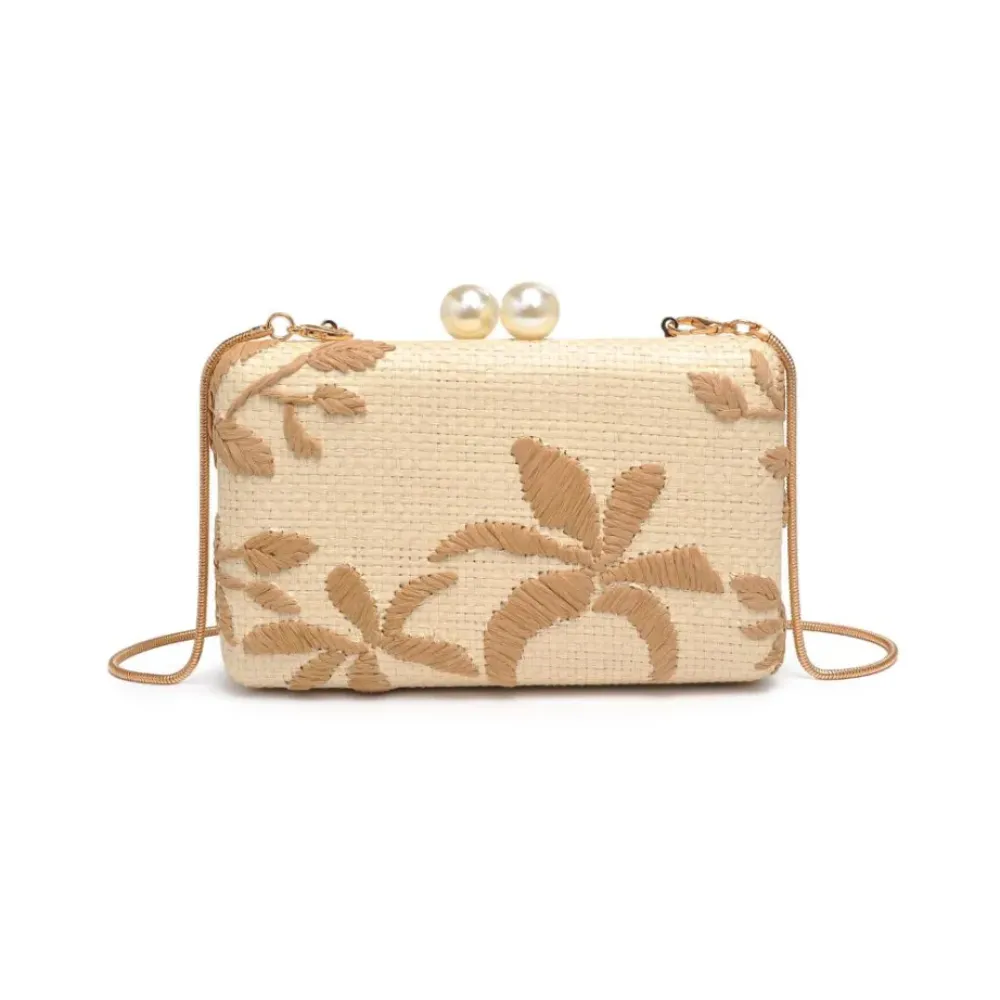 Clutches^Urban Expressions Seaside Chic Evening Bag Natural