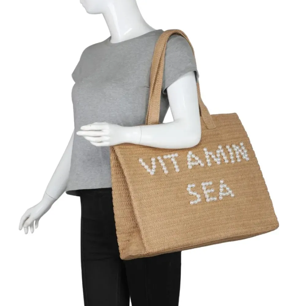 Totes|Handbags^Urban Expressions Seaton - Pearls Tote
