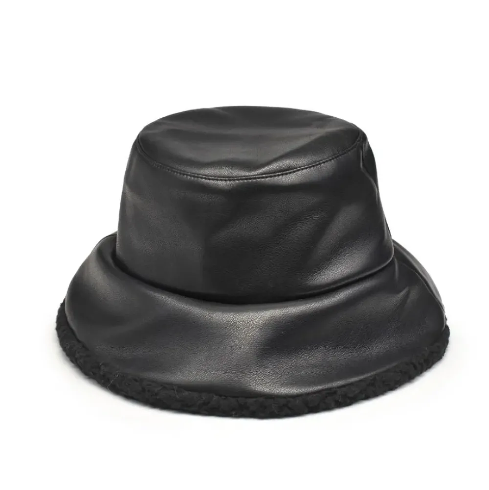 Hats^Urban Expressions Shearling Trim Bucket Hat Bucket Hat