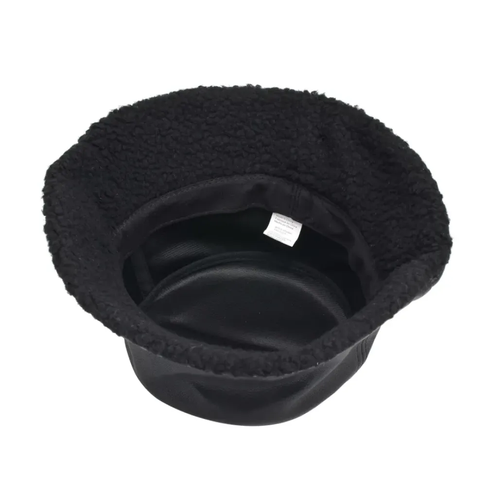 Hats^Urban Expressions Shearling Trim Bucket Hat Bucket Hat