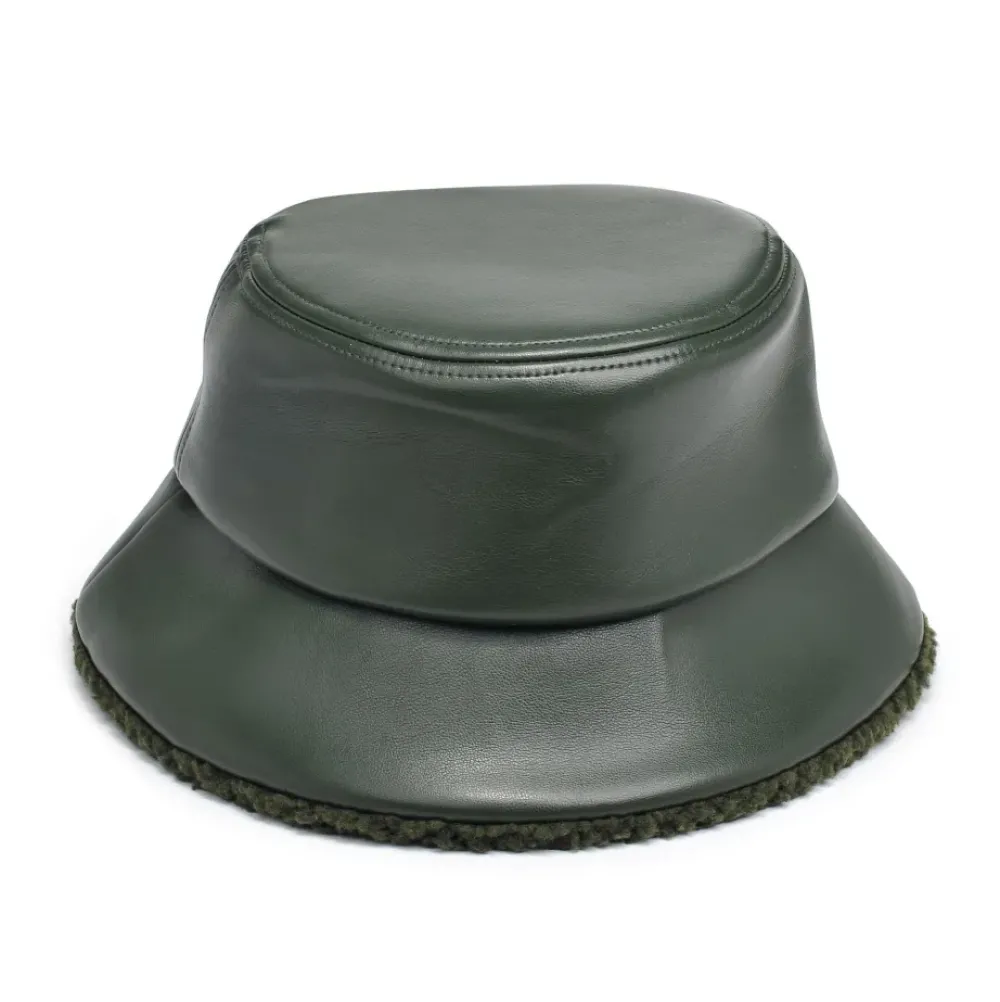 Hats^Urban Expressions Shearling Trim Bucket Hat Bucket Hat