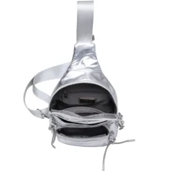 Slings^Urban Expressions Sid Sling Backpack Silver