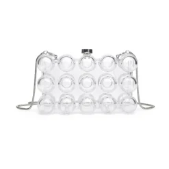 Clutches^Urban Expressions Skye Evening Bag Clear