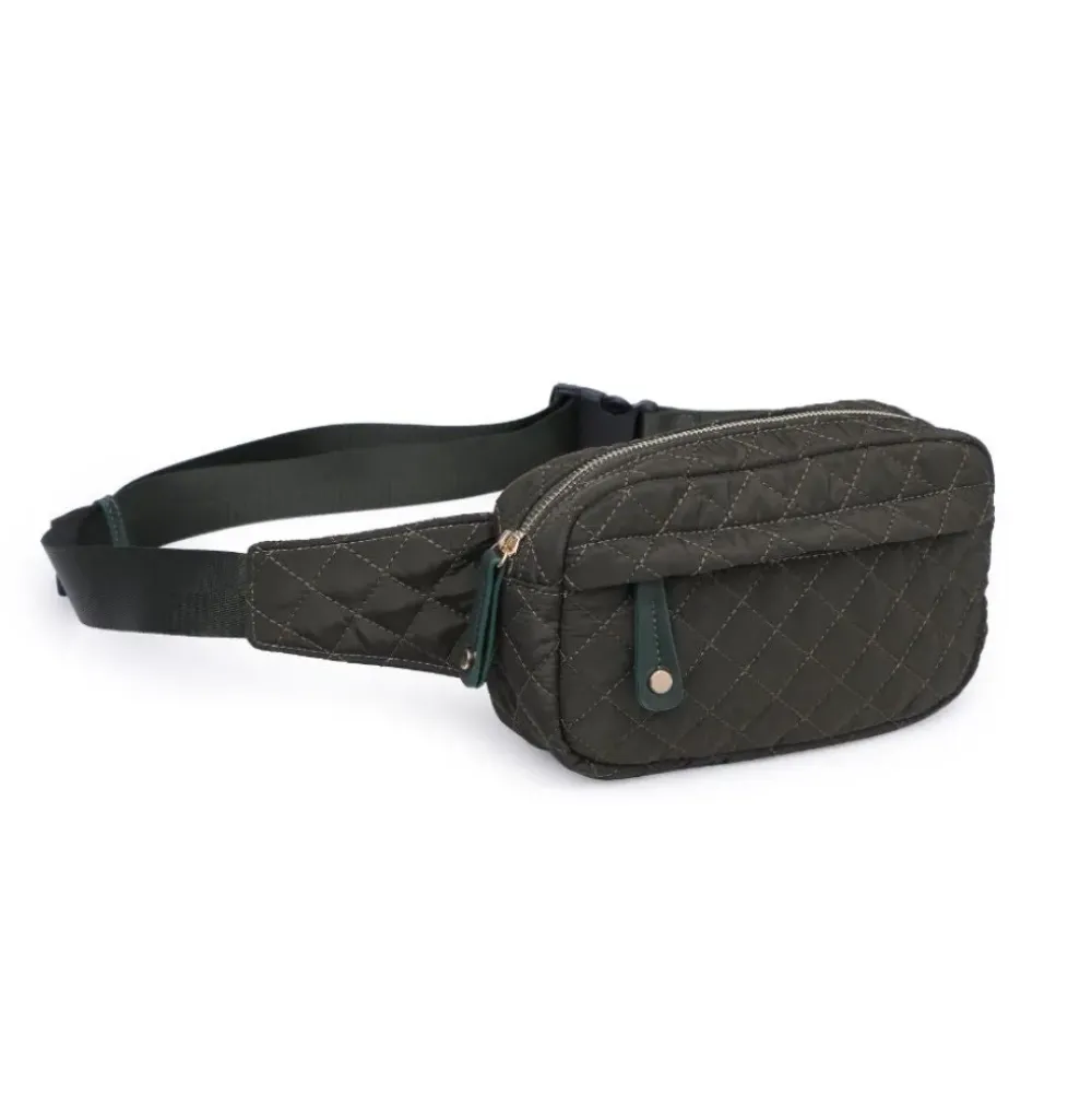 Belt Bags^Urban Expressions Teo - Quilted Nylon Belt Bag