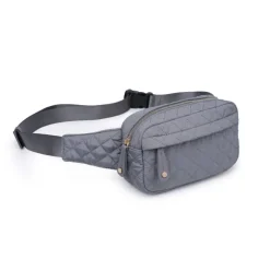 Belt Bags^Urban Expressions Teo - Quilted Nylon Belt Bag