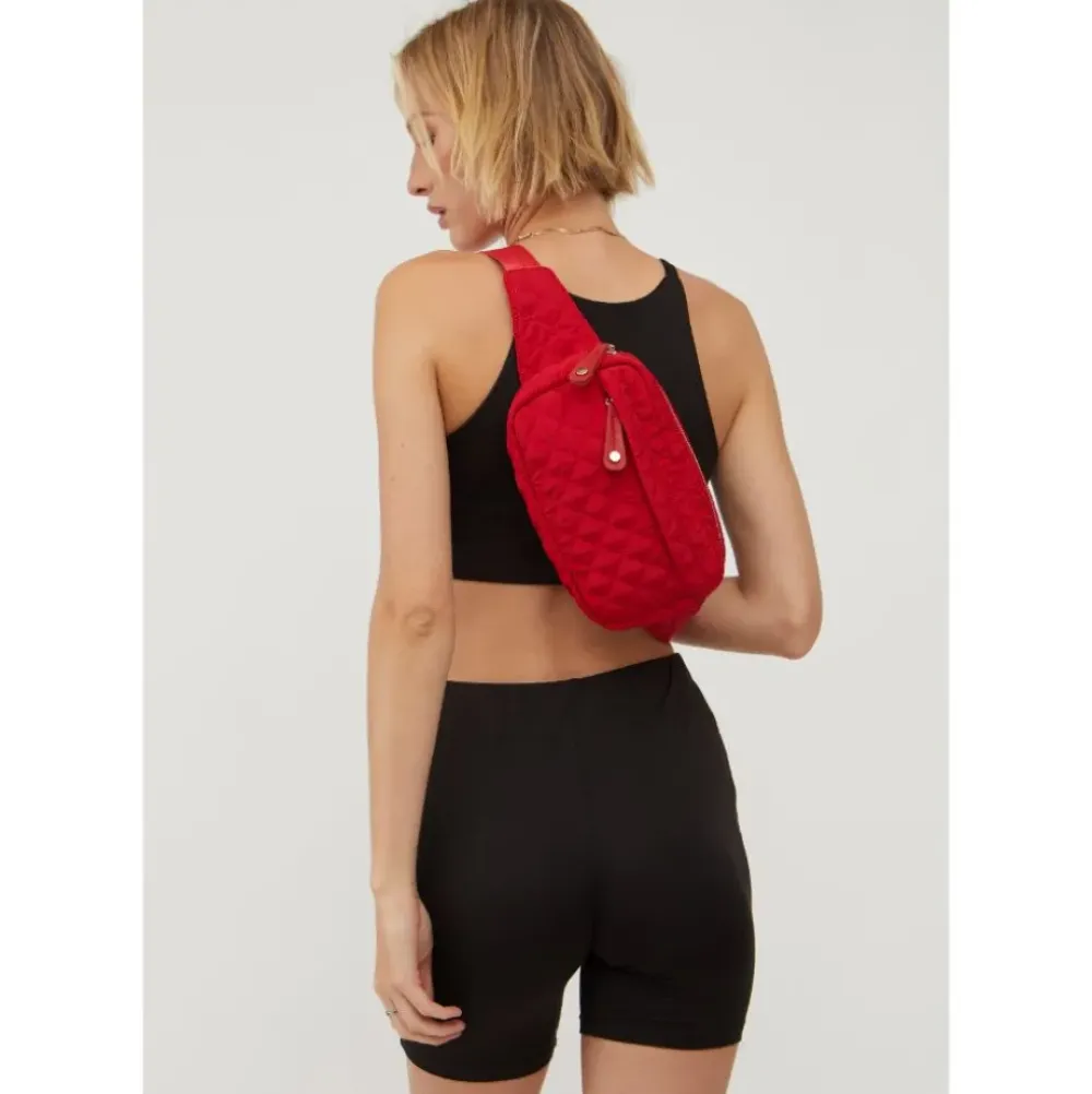 Belt Bags^Urban Expressions Teo - Quilted Nylon Belt Bag