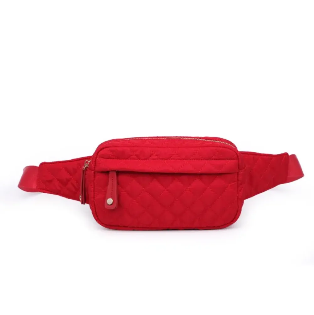 Belt Bags^Urban Expressions Teo - Quilted Nylon Belt Bag