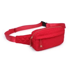 Belt Bags^Urban Expressions Teo - Quilted Nylon Belt Bag
