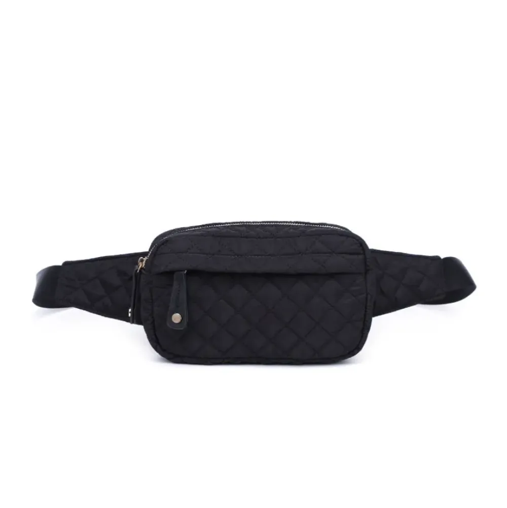 Belt Bags^Urban Expressions Teo - Quilted Nylon Belt Bag