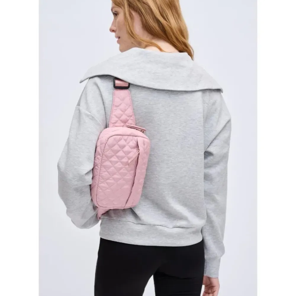 Belt Bags^Urban Expressions Teo - Quilted Nylon Belt Bag
