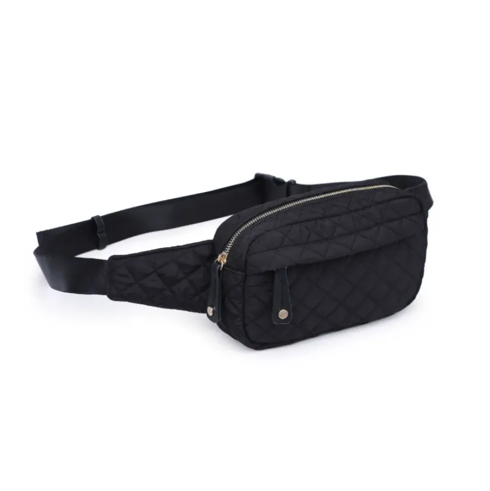Belt Bags^Urban Expressions Teo - Quilted Nylon Belt Bag
