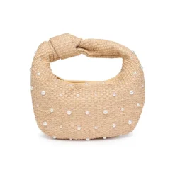 Clutches^Urban Expressions Tracy - Pearls Clutch Natural