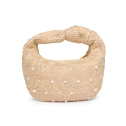 Clutches^Urban Expressions Tracy - Pearls Clutch Natural