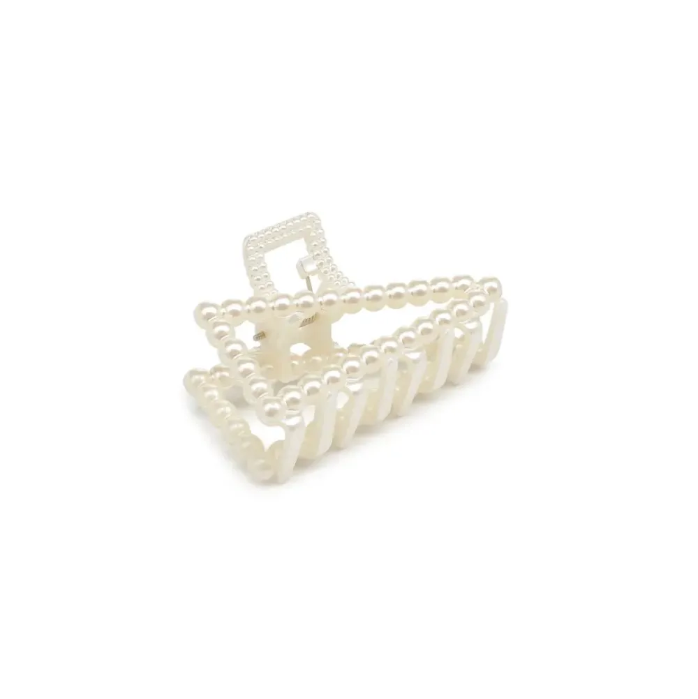 Hair Clips & Claws^Urban Expressions Triangle Peal Hair Claw Hair Claw Pearl