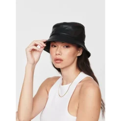 Hats^Urban Expressions Vegan Leather Bucket Hat Bucket Hat