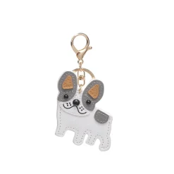 Bag Charms & Keychains^Urban Expressions Zero Keychain Charm Grey